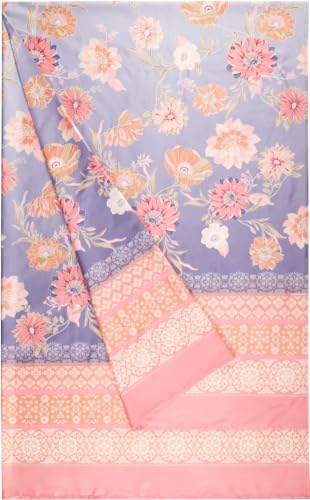Bassetti POSILLIPO foulard made of 100% cotton in the color Lavender L1, dimensions: 180x270 cm - 9328397 on sale