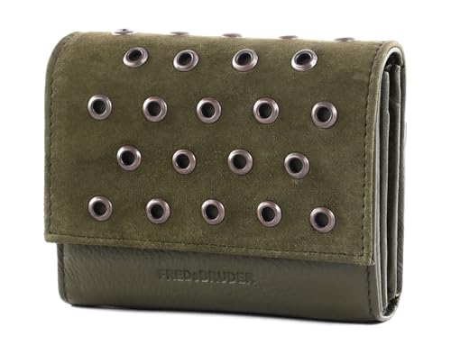 FREDsBRUDER Hey You Rock Flap Wallet Olive im Sale