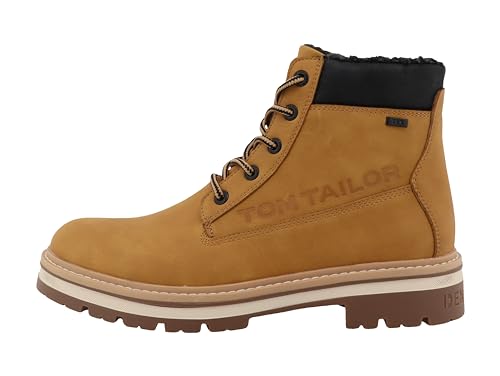 Tom Tailor Herren 4280510005 Mode-Stiefel, Camel, 43 EU im Sale