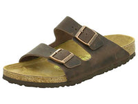 Thumbnail for Birkenstock Classic Arizona Leder, Unisex-Erwachsene Pantoletten, Braun (Habana), EU im Sale
