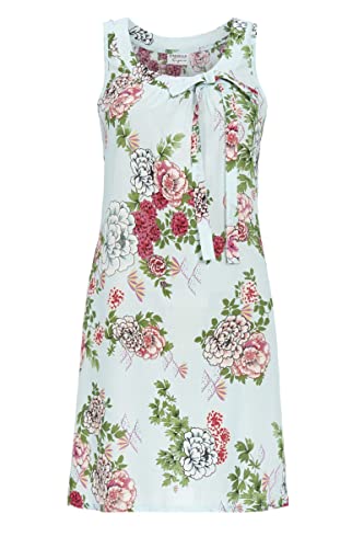 Ringella Lingerie Women's *Nightdress made of fine woven fabric sky blue 3266018, sky blue, 38 on sale