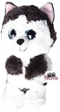 Thumbnail for NICI Glubschis: Das Original – Glubschis Husky Barkley 15 cm – Kuscheltier Hund mit großen Augen – Flauschiges Plüschtier mit großen Glitzeraugen – Schmusetier für Kuscheltierliebhaber – 45558 im Sale