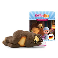 Thumbnail for tonies audio figure for Toniebox, Masha and the Bear – Hibernation for all + 5 more lively & funny stories, audio play for children from 4 years, playing time approx. 50 minutes on sale
