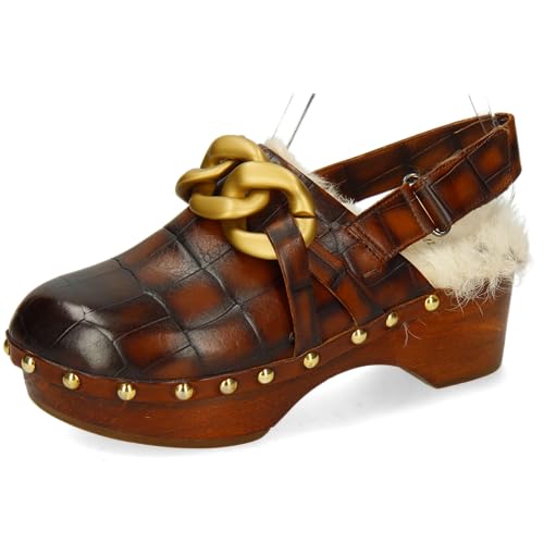 Melvin &amp; Hamilton Clogs Women Flora 1 Brown 36 on sale