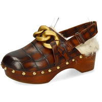Thumbnail for Melvin & Hamilton Clogs Women Flora 1 Brown 36 on sale