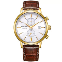 Thumbnail for CITIZEN Herren Analog Quarz Uhr mit Leder Armband CA7062-15A im Sale