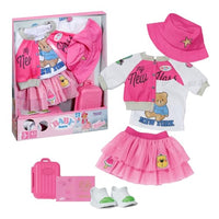 Thumbnail for BABY born Deluxe Reiseoutfit mit Puppenkleid, Hut, Schuhen, Reisepass und Koffer für 43cm Puppen, 836316 Zapf Creation im Sale