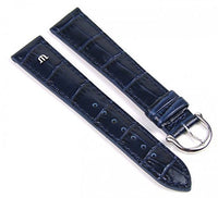Thumbnail for MAURICE LACROIX Louisiana Optik Uhrenarmband Kalbsleder Blau 21054S, Stegbreite:17mm im Sale
