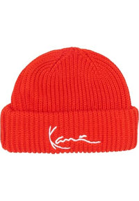 Thumbnail for Karl Kani Accessoires KA232-027-1 KK Signature Light Beanie one Size red im Sale