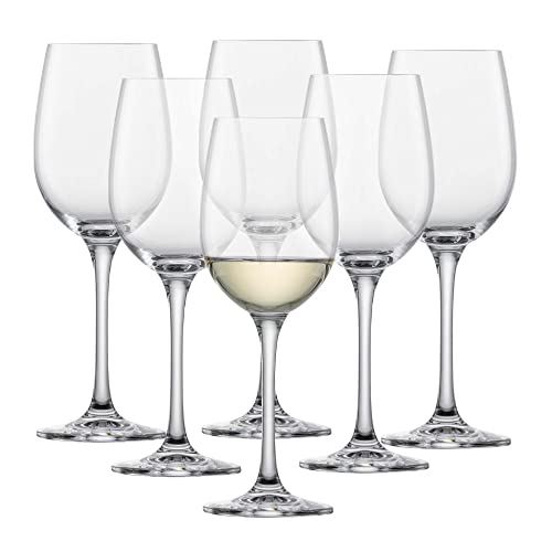 SCHOTT ZWIESEL Weißweinglas Classico (6er-Set), klassische Weingläser für Weißwein, spülmaschinenfeste Tritan-Kristallgläser, Made in Germany (Art.-Nr. 123656) im Sale