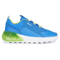 Thumbnail for Geox Boys' J Activart Illuminus Sneaker, Blue, 30 EU on Sale