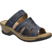 Thumbnail for Josef Seibel Damen Pantoletten Catalonia 49,Weite G (Normal),Slipper,Slides,Slip-ons,Backless Slipper,Mules,Gartenschuhe,blau,39 im Sale