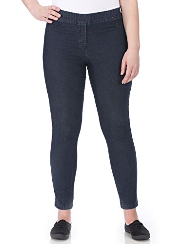 KjBrand 23473-6244 606 Jenny Damen Jeggings schmal geschnitten Five-Pocke-Form, Groesse 48, dunkelblau Denim im Sale