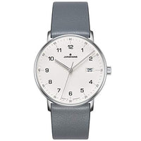 Thumbnail for Junghans 041/4885.00 Herren-Uhr Form Analog Quarz mit Leder-Band