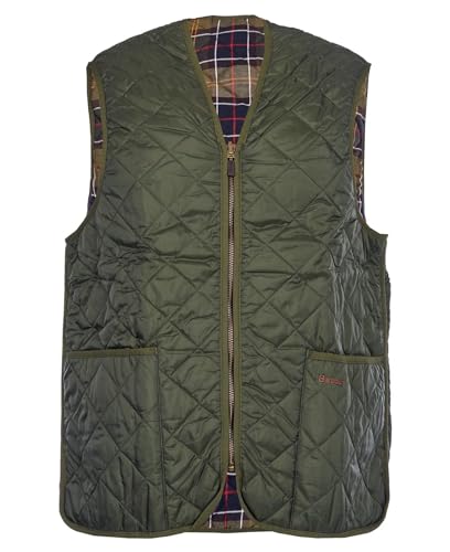 Barbour Quilted Waistcoat - OLIVECLA - 42 on sale