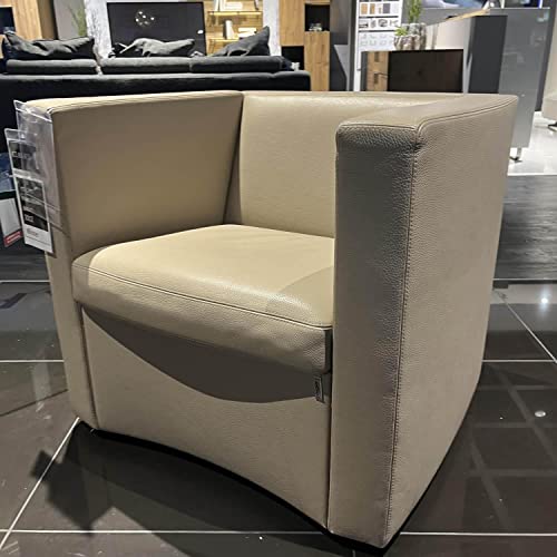 Erpo Einzelsessel CL 142.15 A Leder 43.400 Stone Drehteller Mit Rückholfunktion im Sale