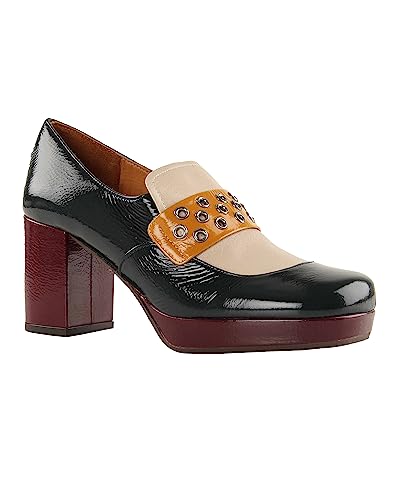Chie Mihara Damen ONGA38 Moccasin, Dark Blue, Yellow, White, red, EU im Sale
