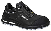 Thumbnail for ELTEN Sicherheitsschuhe REACTION XXT Low ESD S3, Damen und Herren, Leder, Kunststoffkappe (leichter als Stahlkappe), leicht, robust, Schwarz/Grau, im Sale