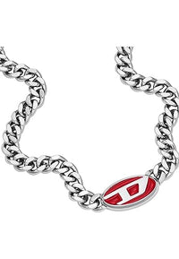 Thumbnail for Diesel Herrenkette Edelstahl Emaille rot, DX1446040 im Sale