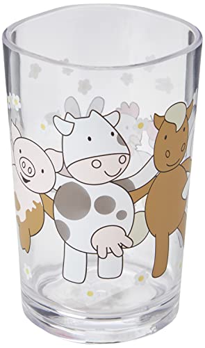 Emsa Kindertrinkglas, Bunt, 1 Stück (1er Pack), Bauernhof im Sale