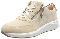 Thumbnail for Clarks Damen Un Rio Zip Sneaker, Black Leather, 37.5 EU im Sale