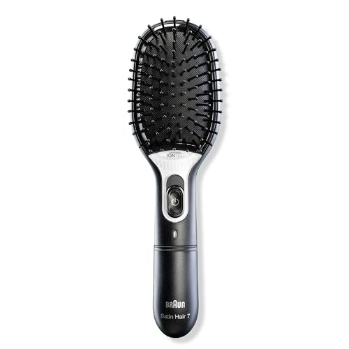 Braun BR 710 Satin Hair 7 Electric Hairbrush, black on sale