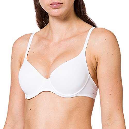 Only The T-shirt underwire bra made of soft microfiber seamless pre-formed padded cups invisible under clothing push-up effect women