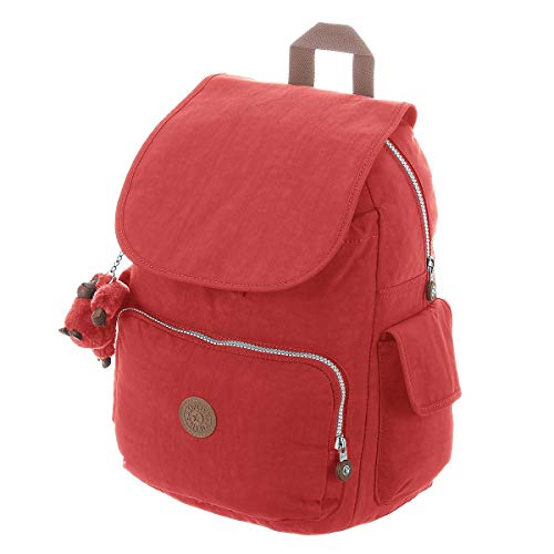 Kipling City Pack Women's Backpack Handbag, Red (True Red C), One Size on sale