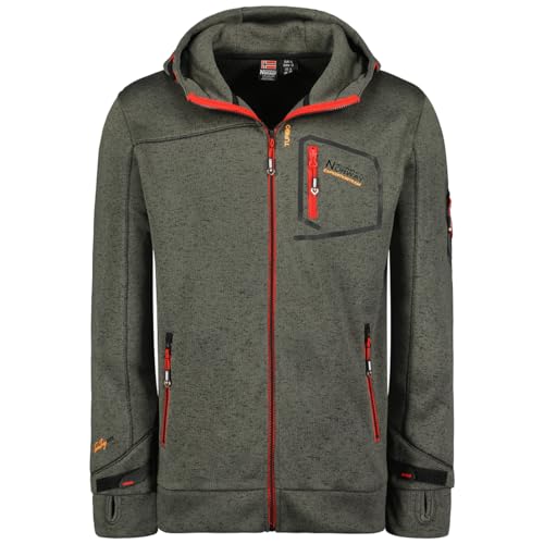 Geographical Norway Men's Telescope Men Pullover, Red, Medium on sale
