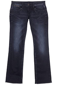 Thumbnail for Herrlicher Women's Piper Reused Denim Black Jeans, Crow L32, W27/L32 on Sale