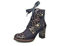 Thumbnail for LAURA VITA Women's ELCEAO 03 Ankle Boots, Black (Noir Noir) on Sale