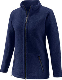 Thumbnail for Mufflon Damen Wolljacke Mu- Lou W100 mit Stehkragen Nachtblau - im Sale