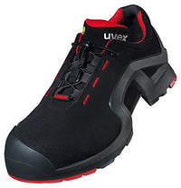 Thumbnail for Uvex 85162 Männer-Arbeitsschuh - Herren-Sicherheitsschuh - Schwarz-Rot - Gr 52 im Sale