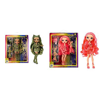 Thumbnail for Rainbow High Modepuppe – Olivia Woods - Camo Grün Puppe- 4-12 Jahren & Modepuppe – Priscilla Perez - Pinke Puppe – Modisches Outfit & 10+ farbenfrohe Spiel-Accessoires im Sale