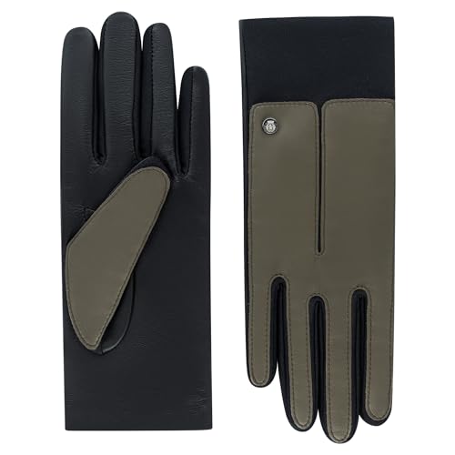 Roeckl Women's Stockholm Touch Gloves for special occasions, Moss 8720, 7.5 on sale