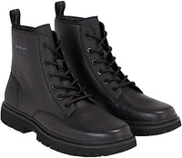 Thumbnail for Calvin Klein Men's Eva MID Laceup Boot LTH YM0YM00751 Boots, Black (Triple Black), EU on Sale