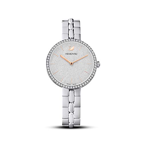 Swarovski Cosmopolitan watch, metal bracelet, blue, stainless steel on sale