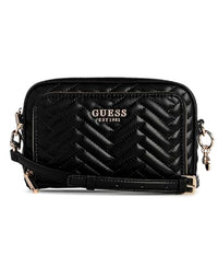 Thumbnail for GUESS Damen Anning Camera Crossbody Umhängetasche, Schwarz im Sale