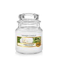 Thumbnail for Yankee Candle Duftkerze im Glas (klein) | Camellia Blossom | Brenndauer bis zu 30 Stunden | Garden Hideaway Kollektion im Sale