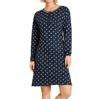 Thumbnail for hajo - Klima Komfort - Nightdress (48/50 Navy) on sale