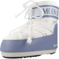 Thumbnail for Moon Boot Mb Icon Low Nylon Stiefel Damen Blau/Weiss - 36/38 - Schneestiefel Shoes im Sale