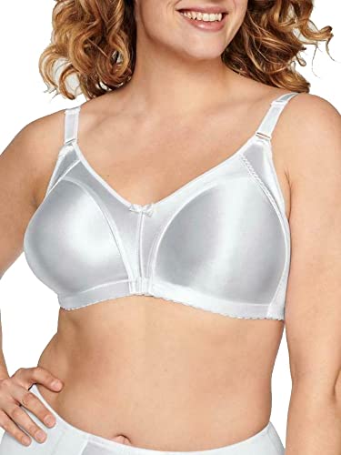 Naturana Minimizer BH ohne Bügel [Cup B-G] I Maximaler Halt Dank durchdachter Schnittführung & Breiten Trägern I BH Minimizer für eine optisch kleinere Cupgröße 95 Weiss C im Sale