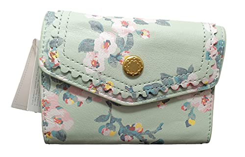 Cath Kidston Kleine Mayfield Blossom Geldbörse aus Minzleder, M, Mayfield im Sale