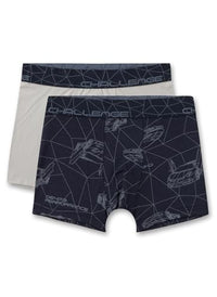 Thumbnail for Sanetta Jungen 348530 Doppelpack Hipshorts, Blue Space, 152 EU im Sale