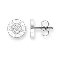 Thumbnail for Thomas Sabo Ohrstecker Classic Pavé Weiß 925 Sterling Silber H1547-051-14 im Sale