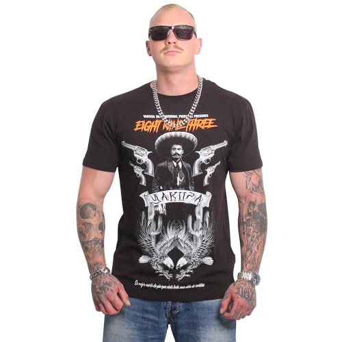 Yakuza Herren Desperado V02 T-Shirt, Jasmine Green, im Sale