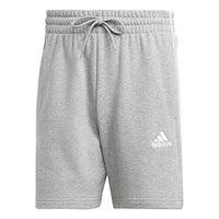 Thumbnail for adidas Herren Essentials French Terry 3-Stripes Shorts, Medium Grey Heather, im Sale