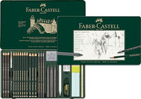 Thumbnail for FABER-CASTELL 112974 - Pitt Graphite Set im Metalletui, groß, 26-teilig im Sale