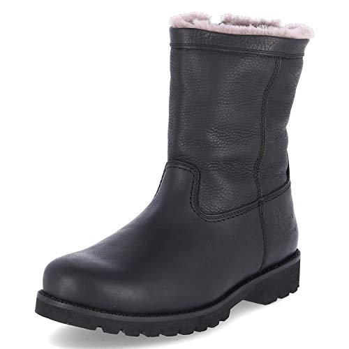 Panama Jack Fedro Igloo Herren Warm gefüttert Schlupfstiefel Halbschaft Stiefel & Stiefeletten, Schwarz (Black), 43 EU im Sale