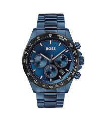 Thumbnail for BOSS Chronograph Quartz Watch For Men With Blue Stainless Steel Bracelet - 1513758 on Sale